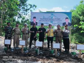 Peletakan batu pertama jembatan Jeruklegi, Bupati : semoga atasi kesulitan warga