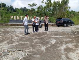 Disnakertrans survey jalan menuju Punthuk 