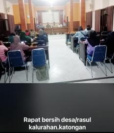 Persiapan Bersih Desa/Rasul Katongan 