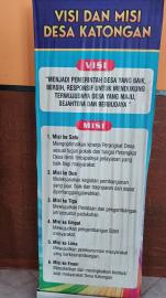 Visi misi dan lembaga kalurahan Katongan 